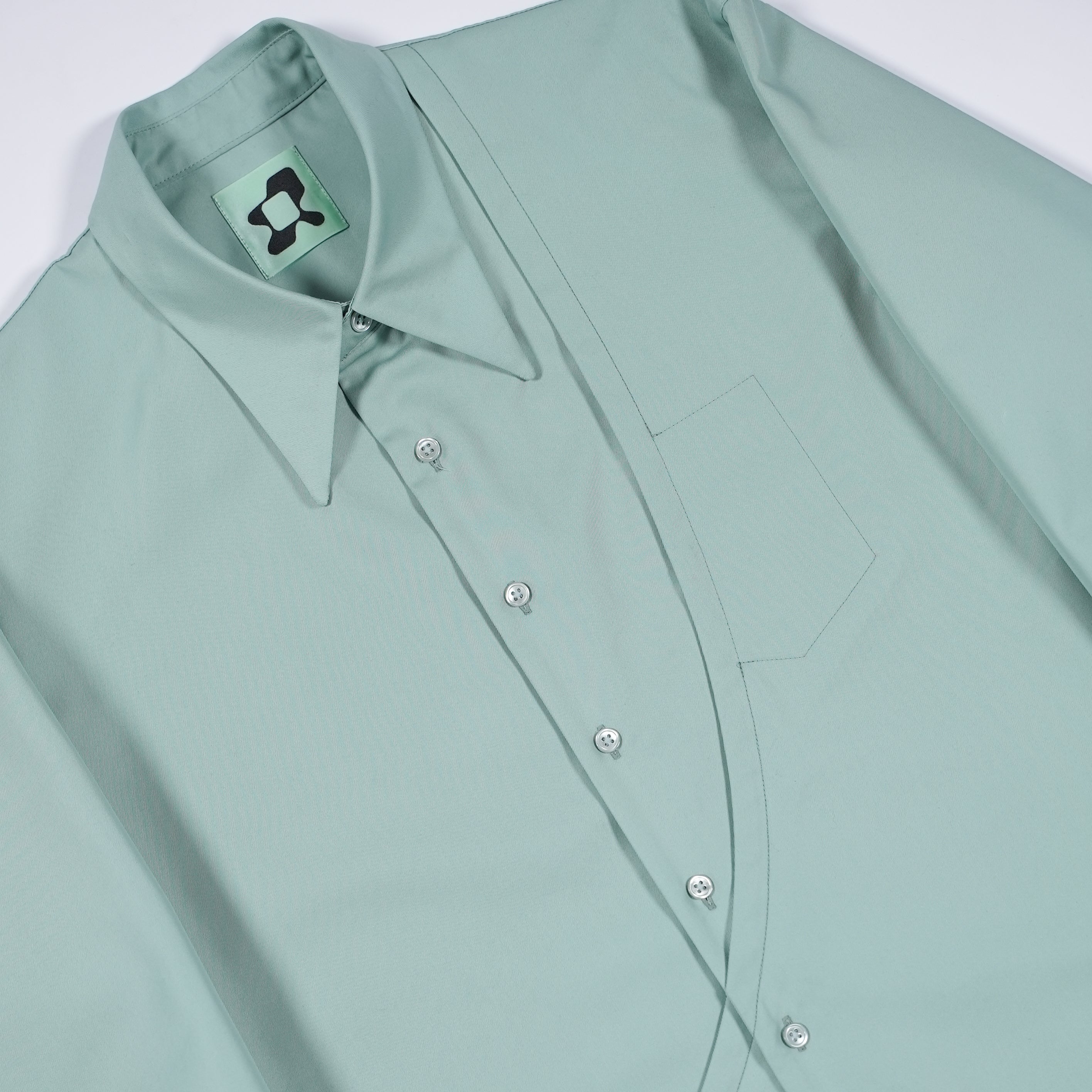 ours strong 002 green shirt jacket